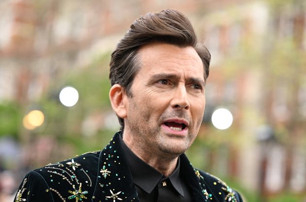 David Tennant at the Oliviers last month