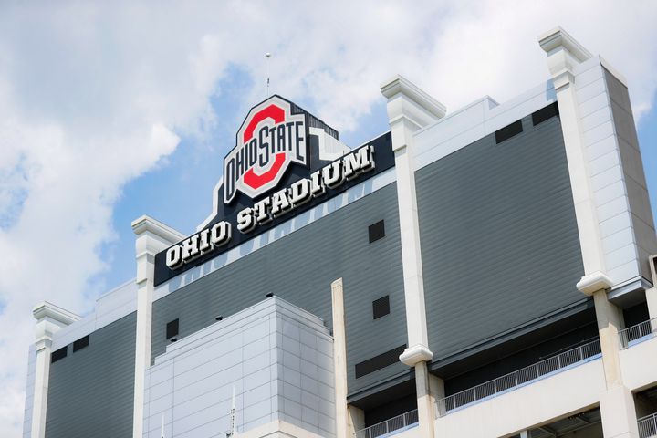 The Ohio State University's football stadium in Columbus, Ohio, is pictured.