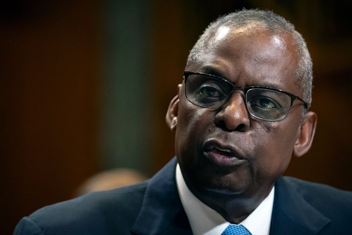 Secretary of Defense Lloyd Austin speaks during a hearing of the Senate Appropriations Committee Subcommittee on Defense on Capitol Hill, Wednesday, May 8, 2024, in Washington.