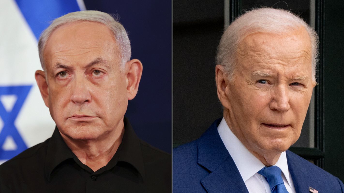 Prime Minister Benjamin Netanyahu and President Joe Biden