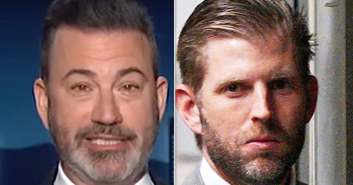 Jimmy Kimmel Shades Eric Trump In The Most Golden Way Possible