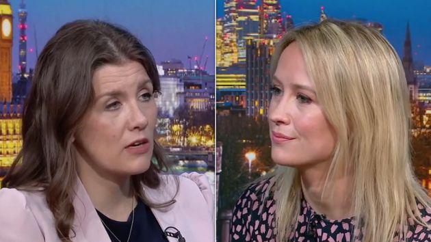 Michelle Donelan and Sophy Ridge