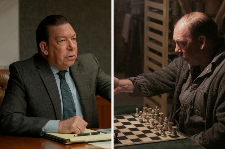 Bill Camp in A Man In Full (left) and The Queen's Gambit (right)