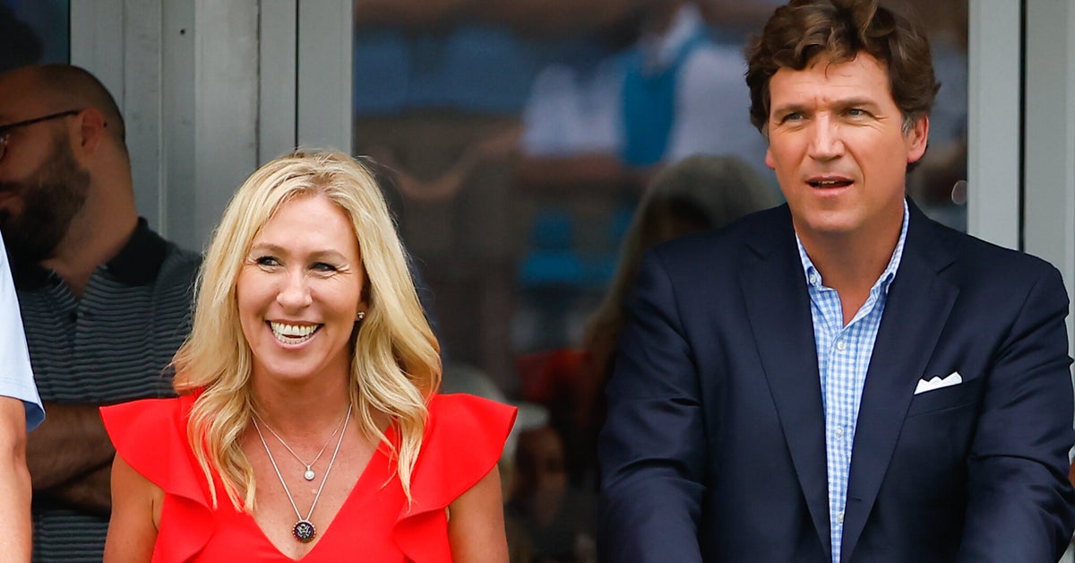 Marjorie Taylor Greene Claims 'Fox News Would Love To Murder Tucker Carlson'