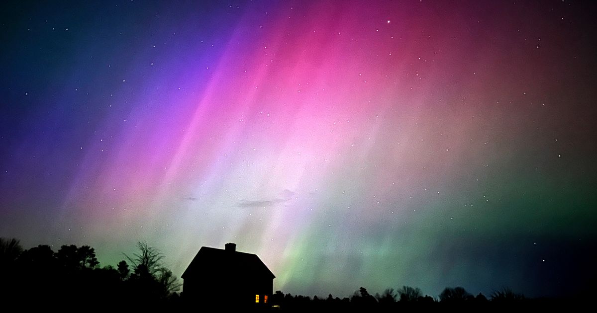 Solar Storm Hits Earth, Sends Stunning Light Shows Across Northern Hemisphere