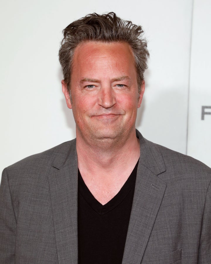 Matthew Perry pictured in 2017