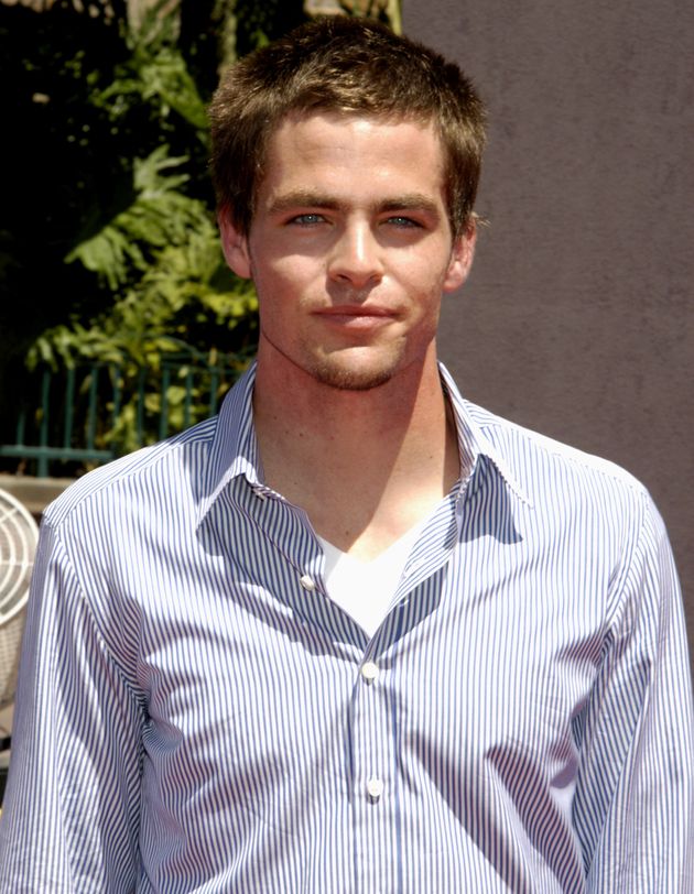 Chris Pine in 2004, a year after The O.C. debuted