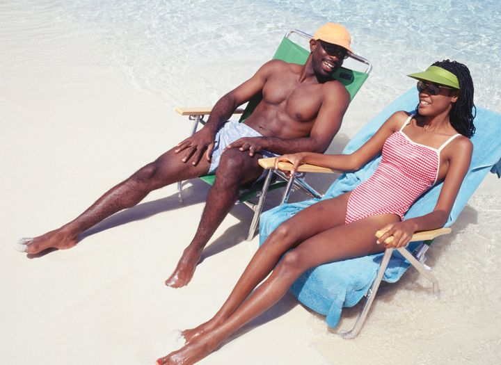 There is a belief that Black skin's melanin provides natural protection from the sun's UV rays. It doesn't.