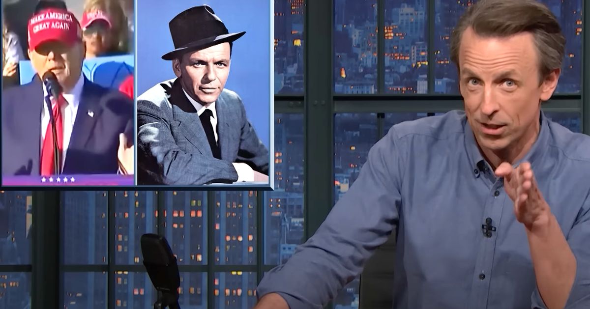 Seth Meyers Calls Utter B.S. On Donald Trump's Frank Sinatra Anecdote