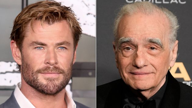 Chris Hemsworth and Martin Scorsese