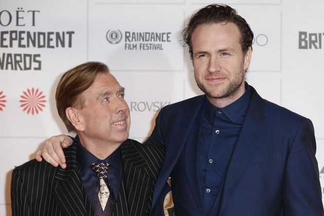 Timothy and Rafe Spall in 2014