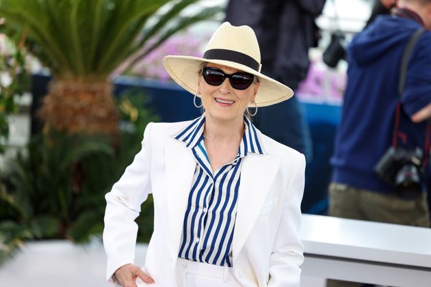 Meryl Streep in Cannes on Tuesday
