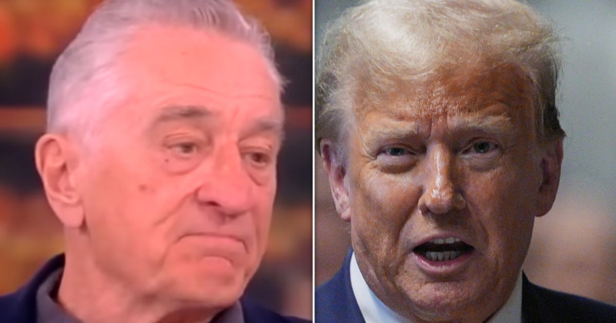 Robert De Niro Exposes Trump’s True Intentions With NSFW Slogan ...