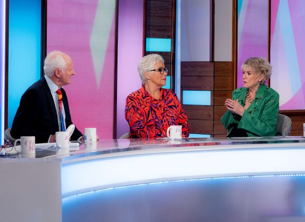 Dickie Arbiter and Denise Welch were both featured on Loose Women last week