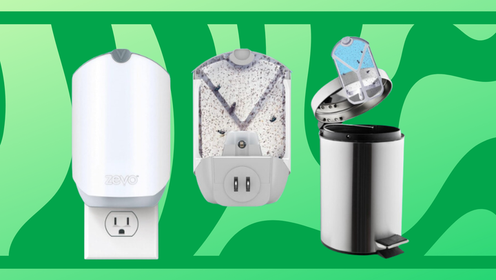 The Zevo bug trap is easy to use and swap out.