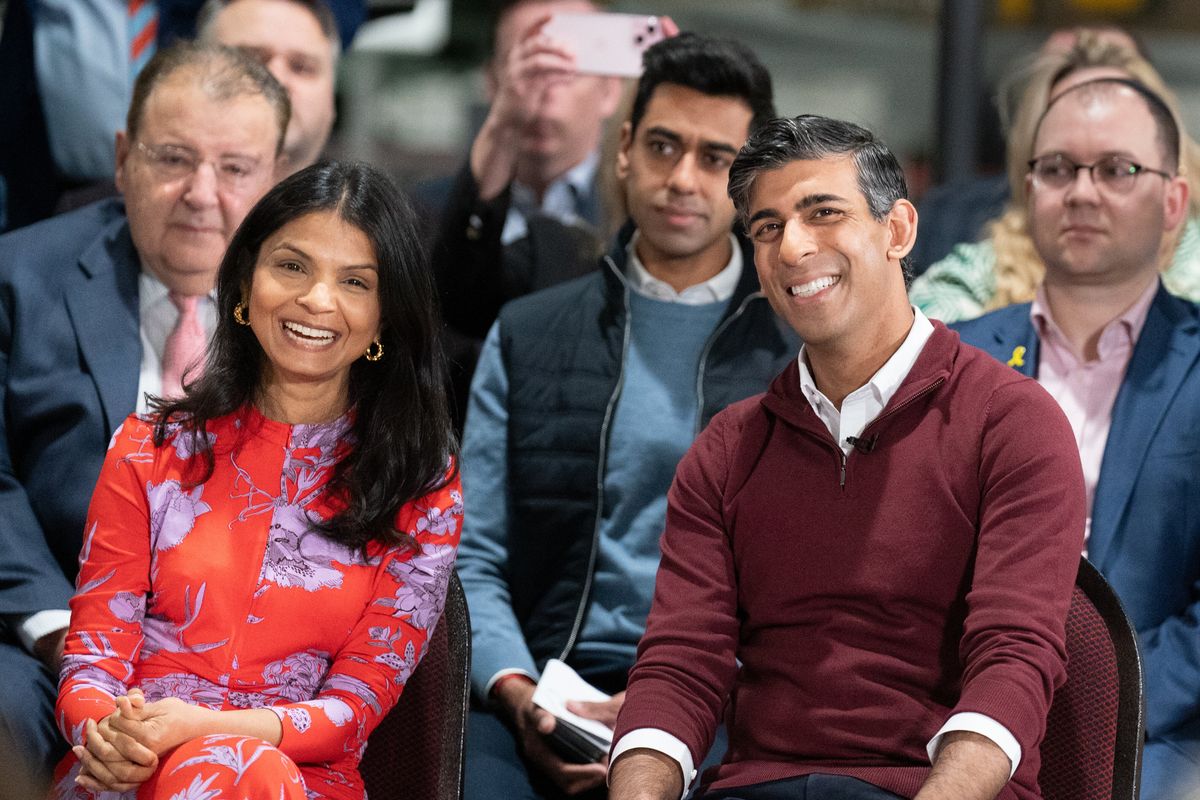 Rishi Sunak Holds Q&A Event In North West London