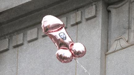Watch Pink Penis Balloons Fly At Trump Trial And Learn The Surprising Reason Why
