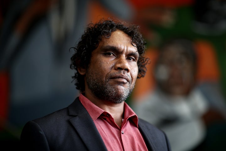 Artist Vincent Namatjira has encouraged his critics to question the motive behind his artwork and what he is "trying to say."