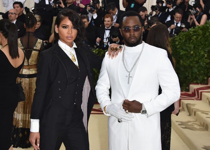 Cassie Ventura und Shawn "Habe ich" Combs nimmt 2018 an der Met Gala teil.