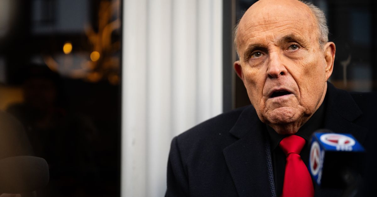 Rudy Giuliani Served With Arizona Indictment During Birthday Bash