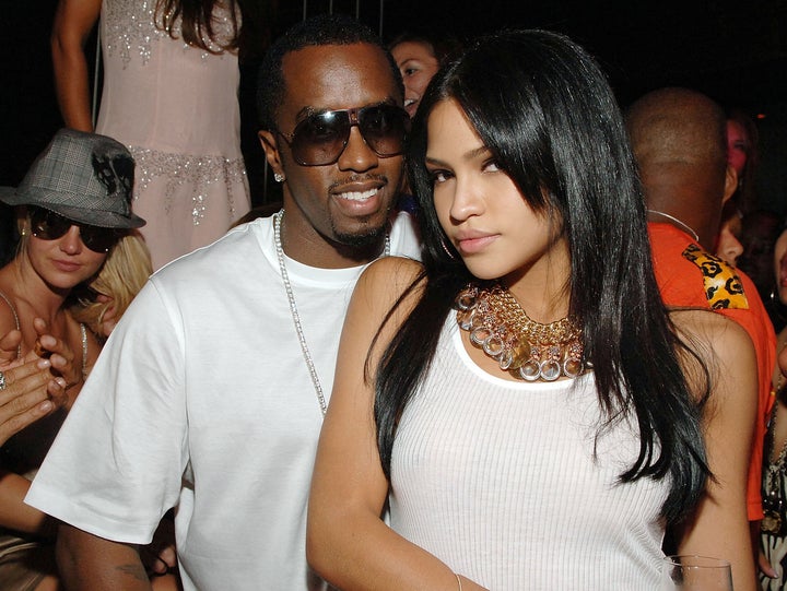 Combs and Cassie at her 21st birthday party in Las Vegas in 2007.