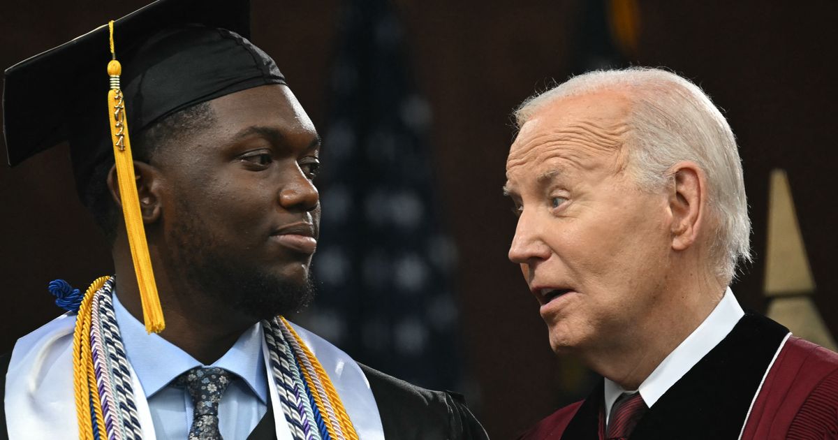 Morehouse Valedictorian Calls For Gaza Cease-Fire With Biden Behind Him