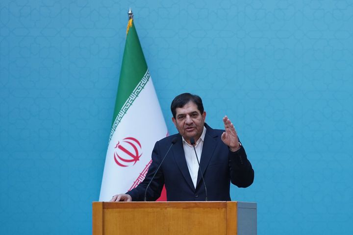 O πρώτος αντιπρόεδρος του Ιράν, Μοχαμάντ Μοχμπέρ