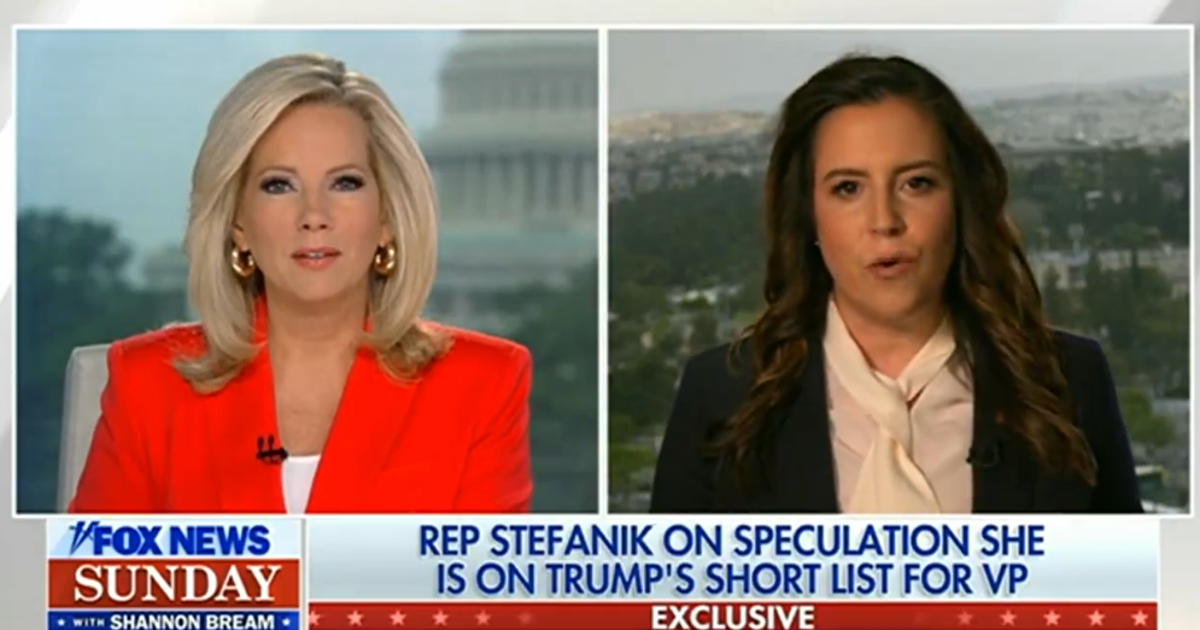 Elise Stefanik Gets Heated With Fox News Host Over Trump Question: 'It's A Disgrace'