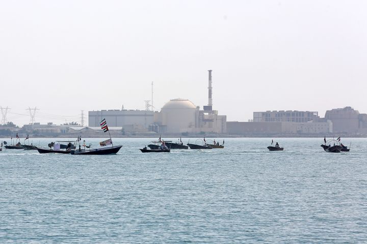Άποψη του πυρηνικού σταθμού Bushehr, του μοναδικού πυρηνικού σταθμού της χώρας, στο Bushehr, Ιράν στις 28 Απριλίου 2024. Το Bushehr Nuclear Power Plant, το οποίο είναι μία από τις πυρηνικές εγκαταστάσεις που αναφέρεται συχνά στις διεθνείς κρίσεις λόγω του πυρηνικού προγράμματος του Ιράν, παράγει σήμερα 1000 μεγαβάτ ηλεκτρικής ενέργειας ετησίως. (Photo by Fatemeh Bahrami/Anadolu via Getty Images)