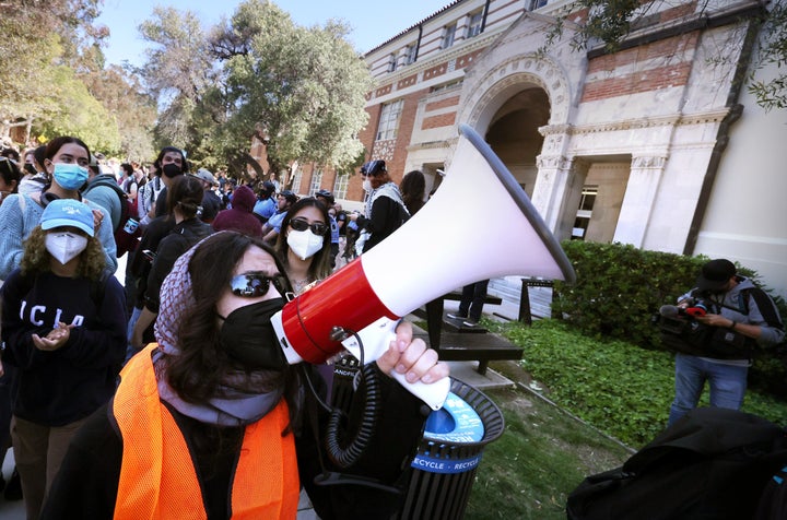 Police made more than 200 arrests on the UCLA campus earlier this month.