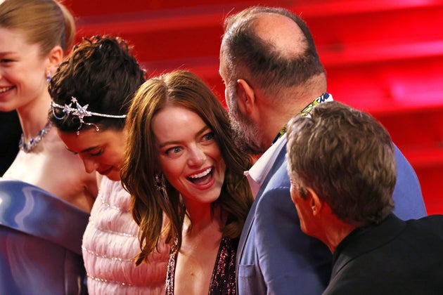 Emma Stone in Cannes last week