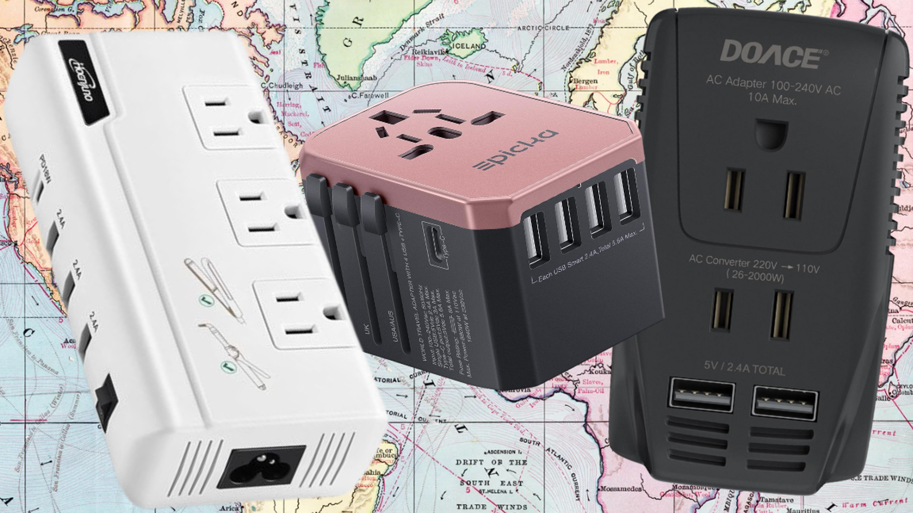 Protege all in one travel power adapter | Insiderpuj.com