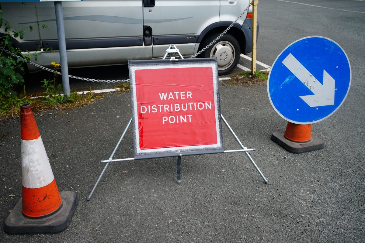 Brixham contaminated water