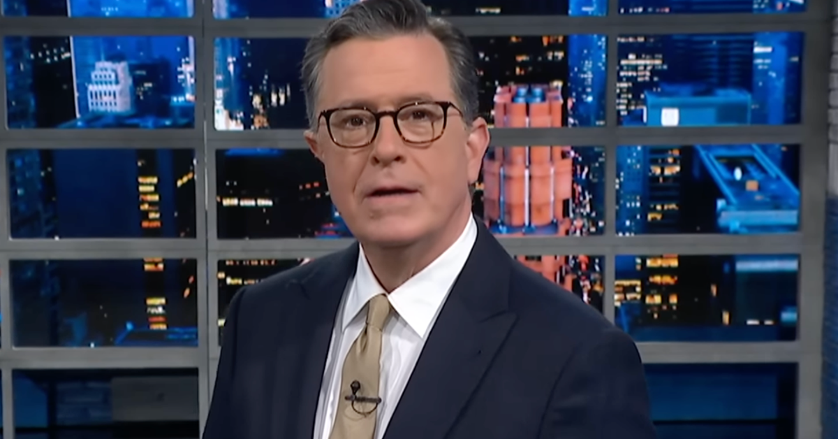 'We're Nazis Now': Stephen Colbert Highlights The Absurdity Of Samuel Alito's Flag Excuse