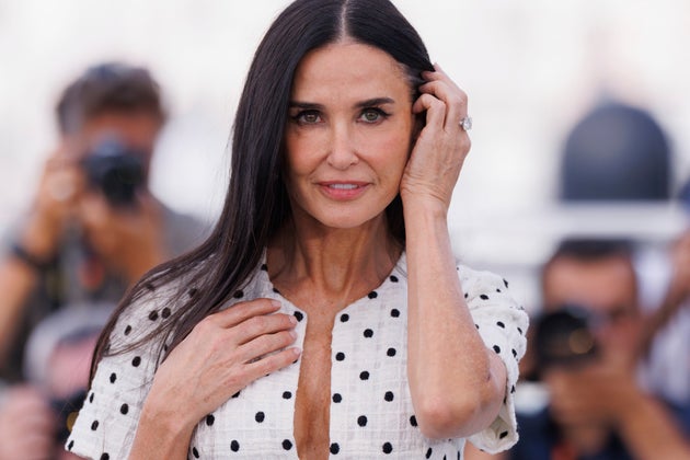 Demi Moore in Cannes earlier this week