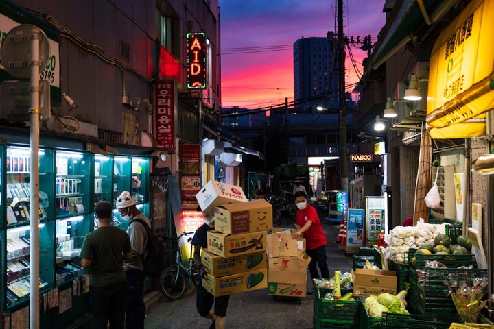 「イスラム横丁」の路地