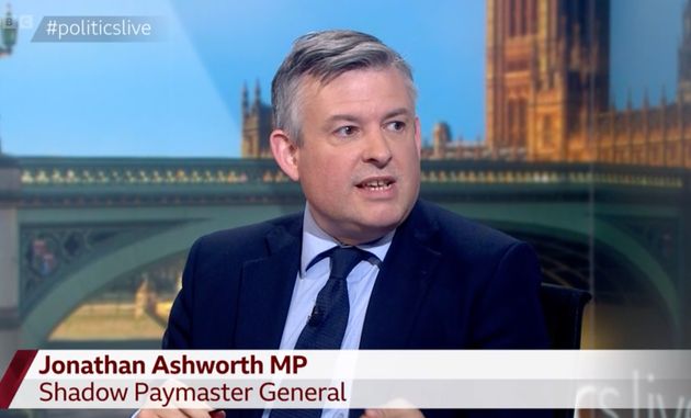 Jonathan Ashworth on Politics Live