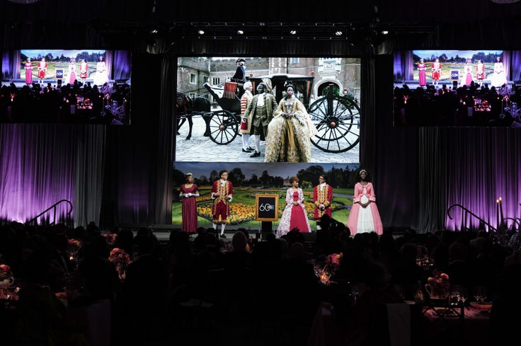 Students perform at HSA's 60th Anniversary Gala held at Manhattan's Ziegfeld Ballroom in New York on Monday, May 20, 2024.