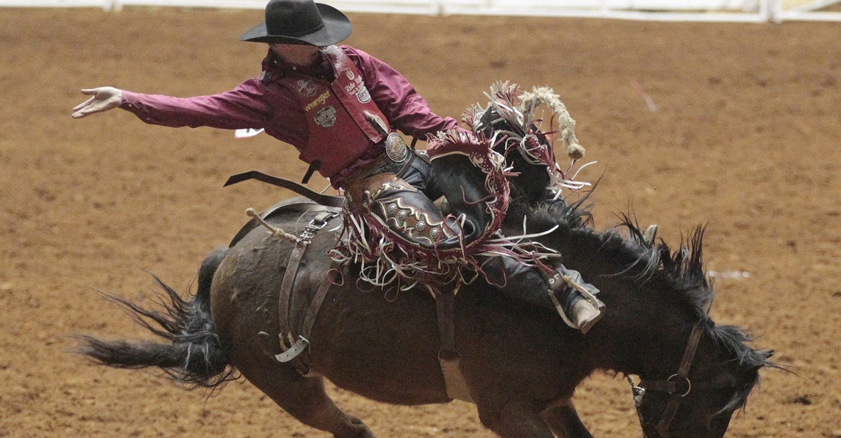 Rodeo Star's 3-Year-Old Son Nearly Drowns After Driving Toy Tractor ...
