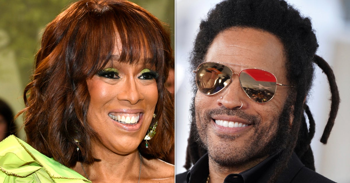Gayle King Gets Flirty With Lenny Kravitz, And People Can't Get Over It