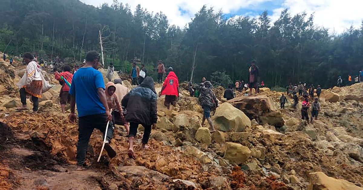 L’Agence des Nations Unies pour les migrations estime à plus de 670 le nombre de morts dans un glissement de terrain en Papouasie-Nouvelle-Guinée