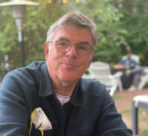 The author in Martha's Vineyard.