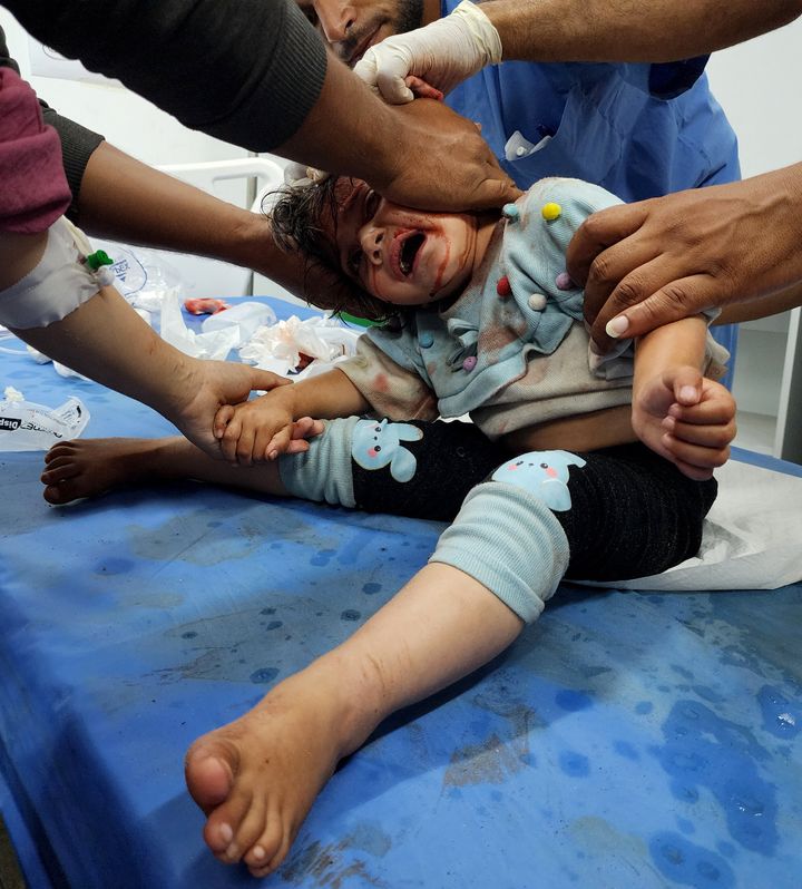 Νοσοκομείο των ΗΑΕ στην Γάζα μετά την ισραηλινή επίθεση σε καταυλισμό εκτοπισμένων (26 Μαϊου 2024)