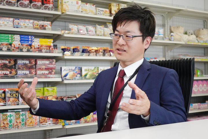 新規事業のリーダーである江崎グリコ株式会社 健康イノベーション事業本部 江川直さん