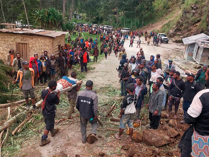 Convoys have only been able to travel by daylight due to the security risks, and with a two-hour drive each way, their time on site has been seriously restricted. (Benjamin Sipa/Organización Internacional para las Migraciones via AP)