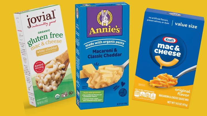 Jovial, Annie's and Kraft also make macaroni and cheese.