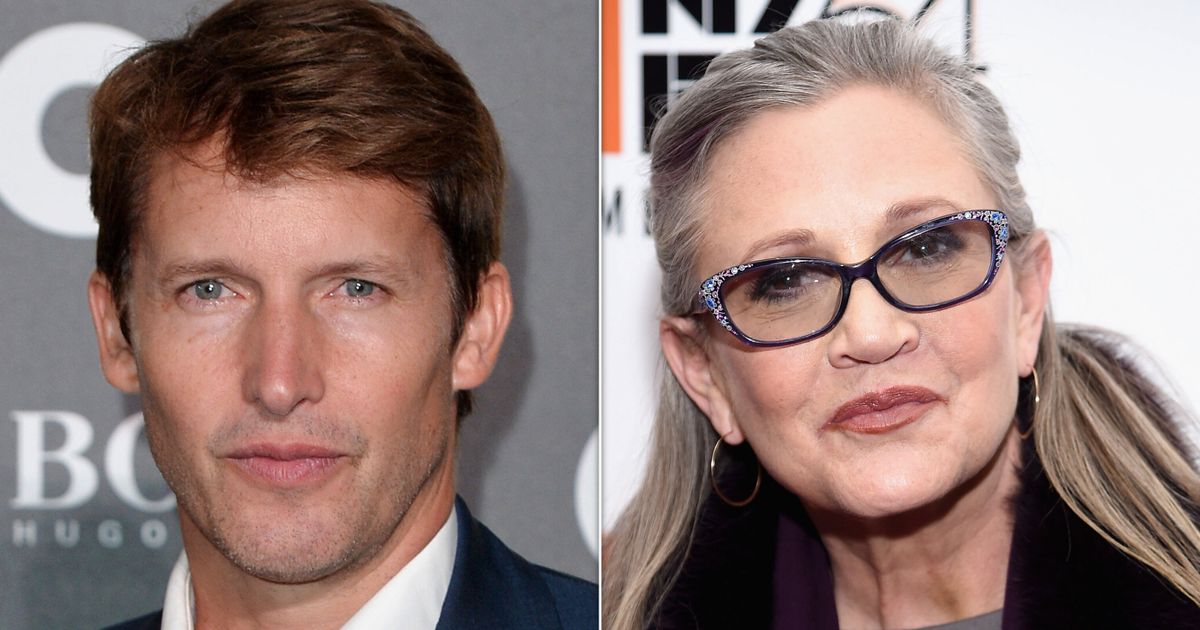 James Blunt Says ‘Pressure’ To Be ‘Thin’ Contributed To Carrie Fisher’s Death