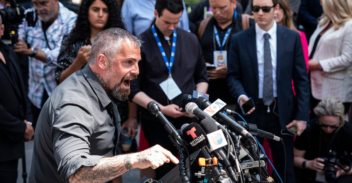 Michael Fanone Says His Mom Was Swatted After He Spoke Out At Trump's Trial