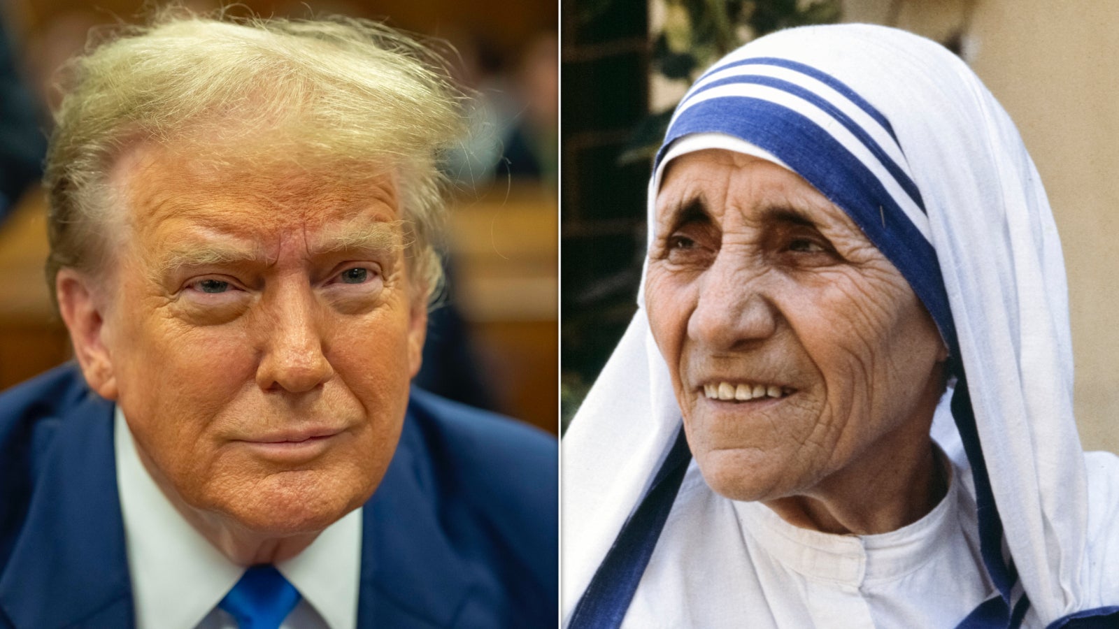 Trump Compares Himself To Mother Teresa And Hilarity Ensues