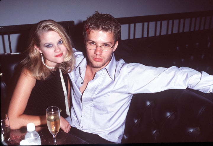 Ryan Phillippe Posts Oddly Flirty Throwback Photograph Of Him And Ex, Reese Witherspoon - The Boston Courier 2 Witherspoon and Phillippe during the “54” premiere in 1998.